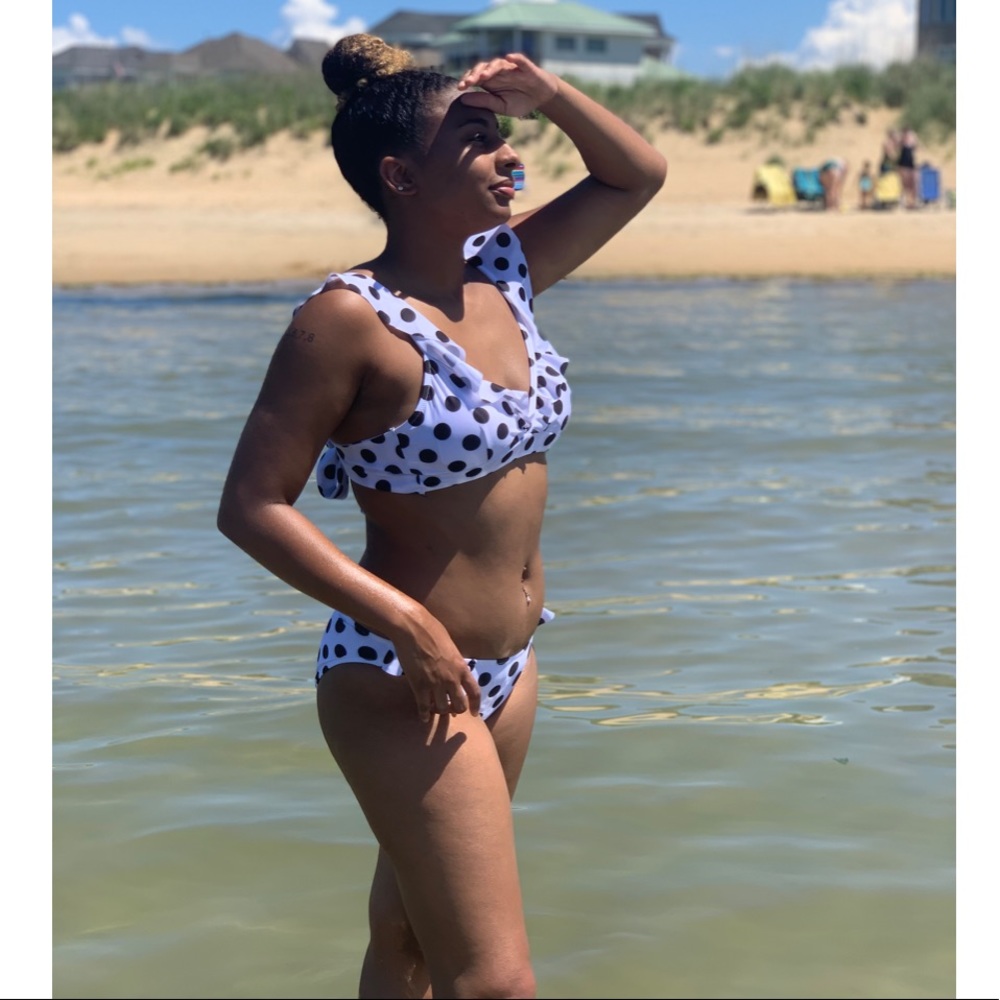 Polka Dot 2PC Swimsuit (2 Addt’l Colors)